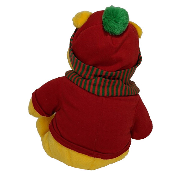 Disney Winnie the Pooh 14” Plush In Winter Hat and Scarf By Mattel Inc - Picture 6 of 8